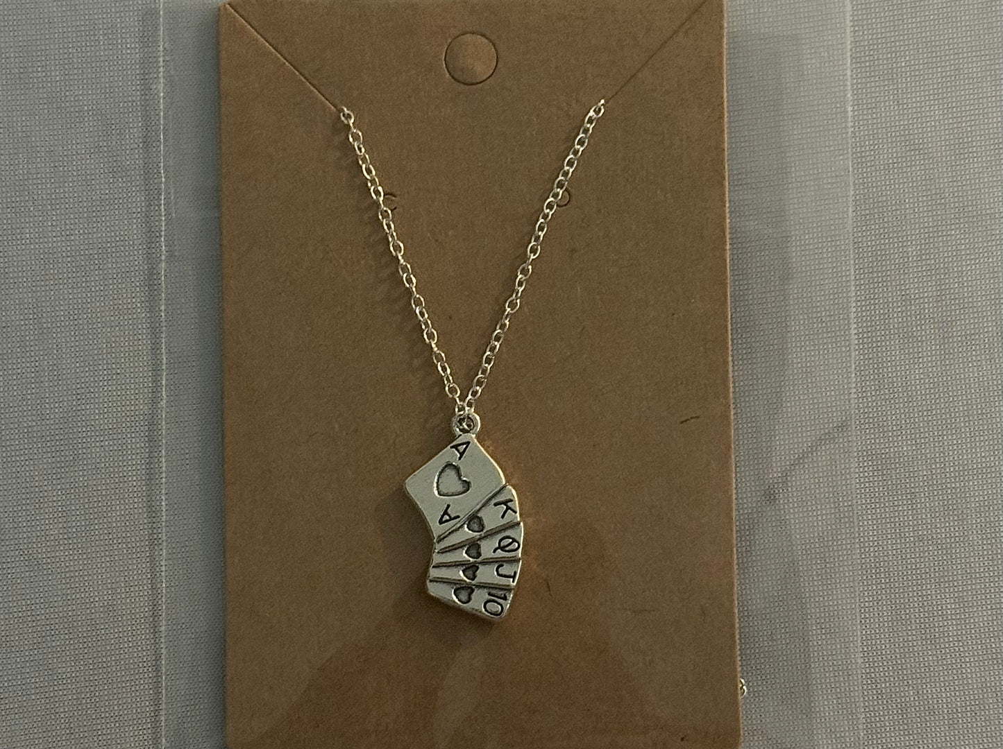 deck of cards necklace