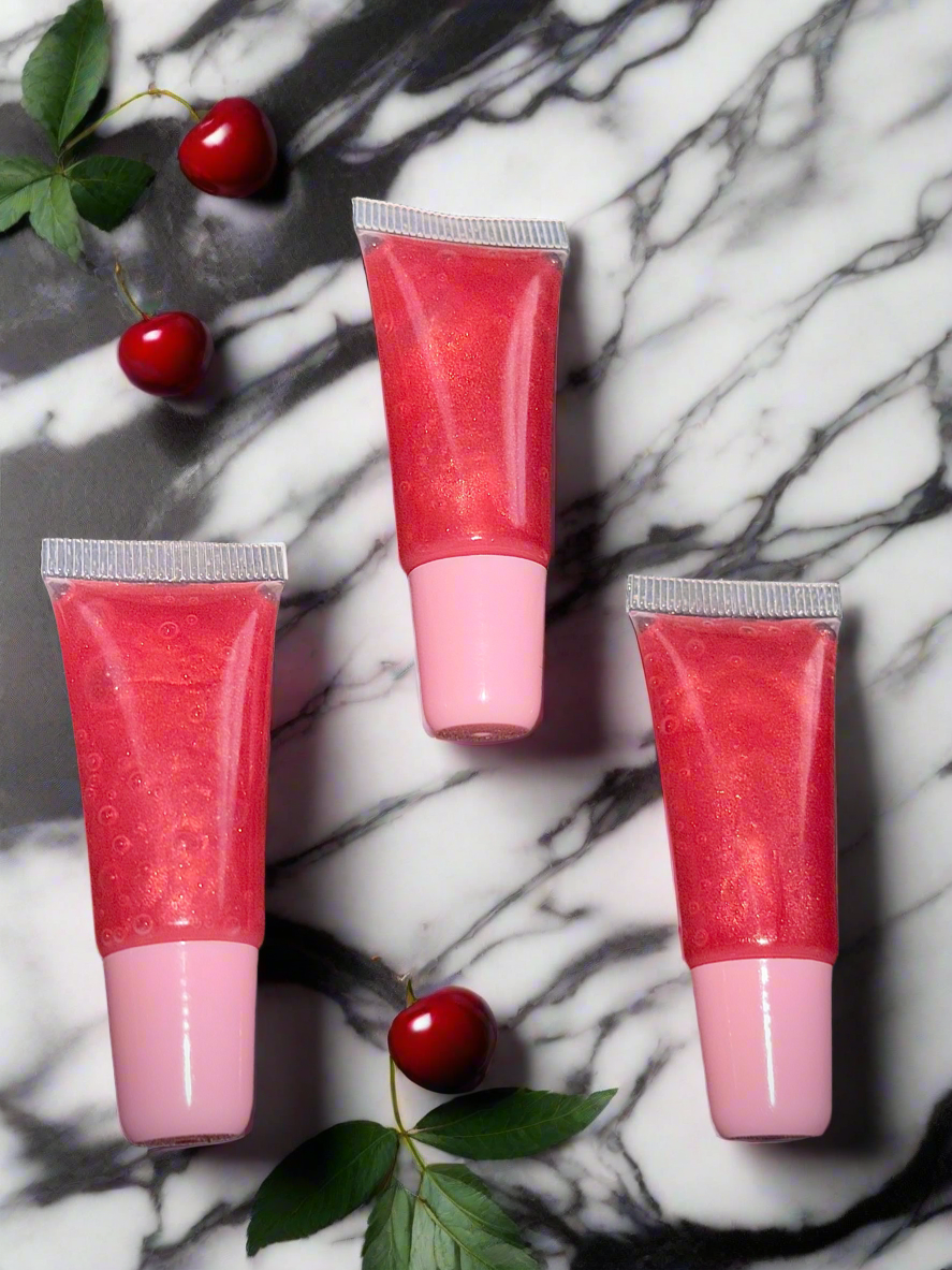 cherry shimmer gloss
