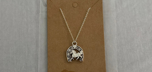 horseshoe pendant