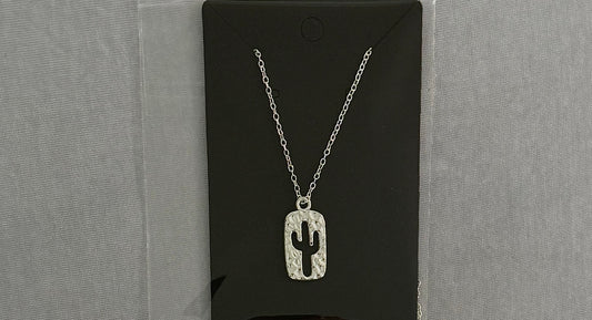 cactus necklace
