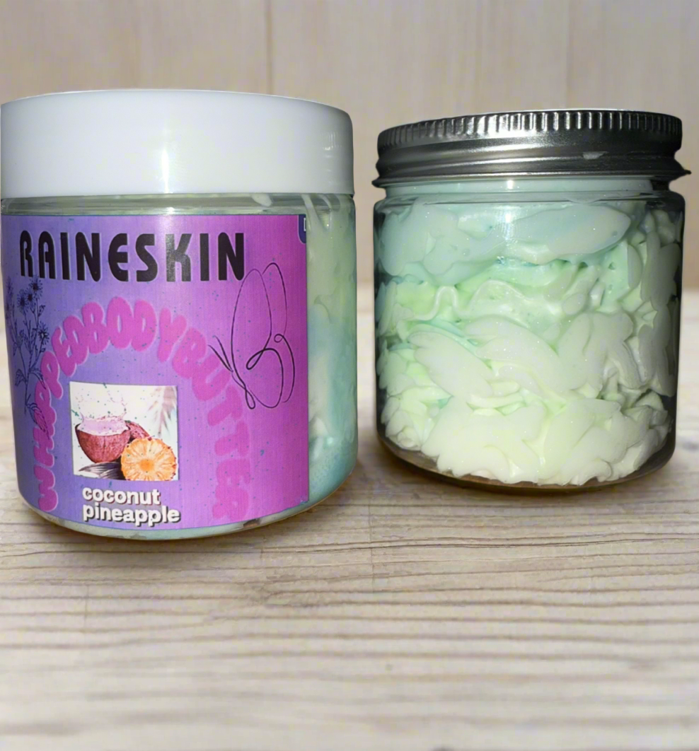 coconut pineapple body butter