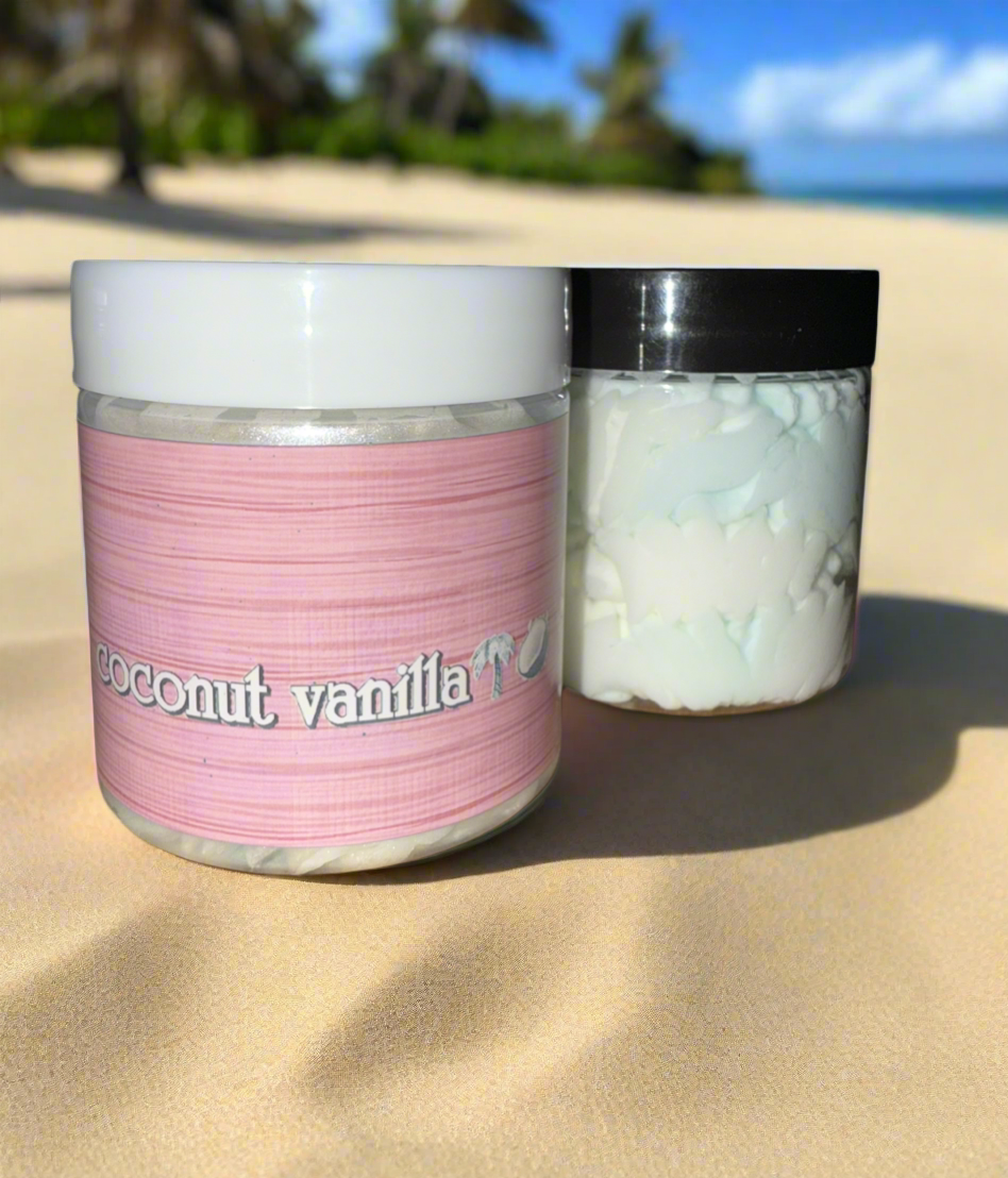 coconut vanilla body butter