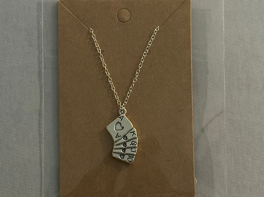 deck of cards necklace